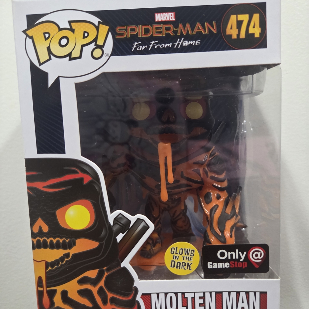 Funko Pop Spider-Man Far From Home Molten Man